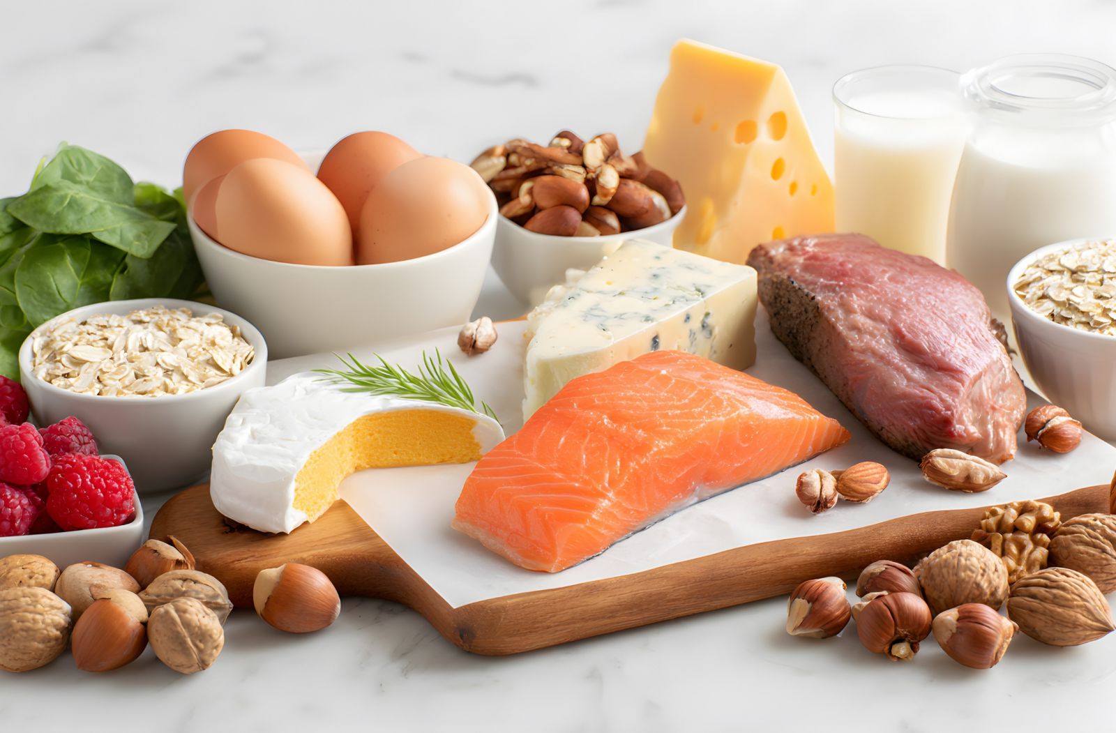 Ăn đủ protein để duy trì khối cơ